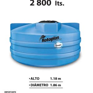 Precios Cisterna Rotoplas 2800 litros