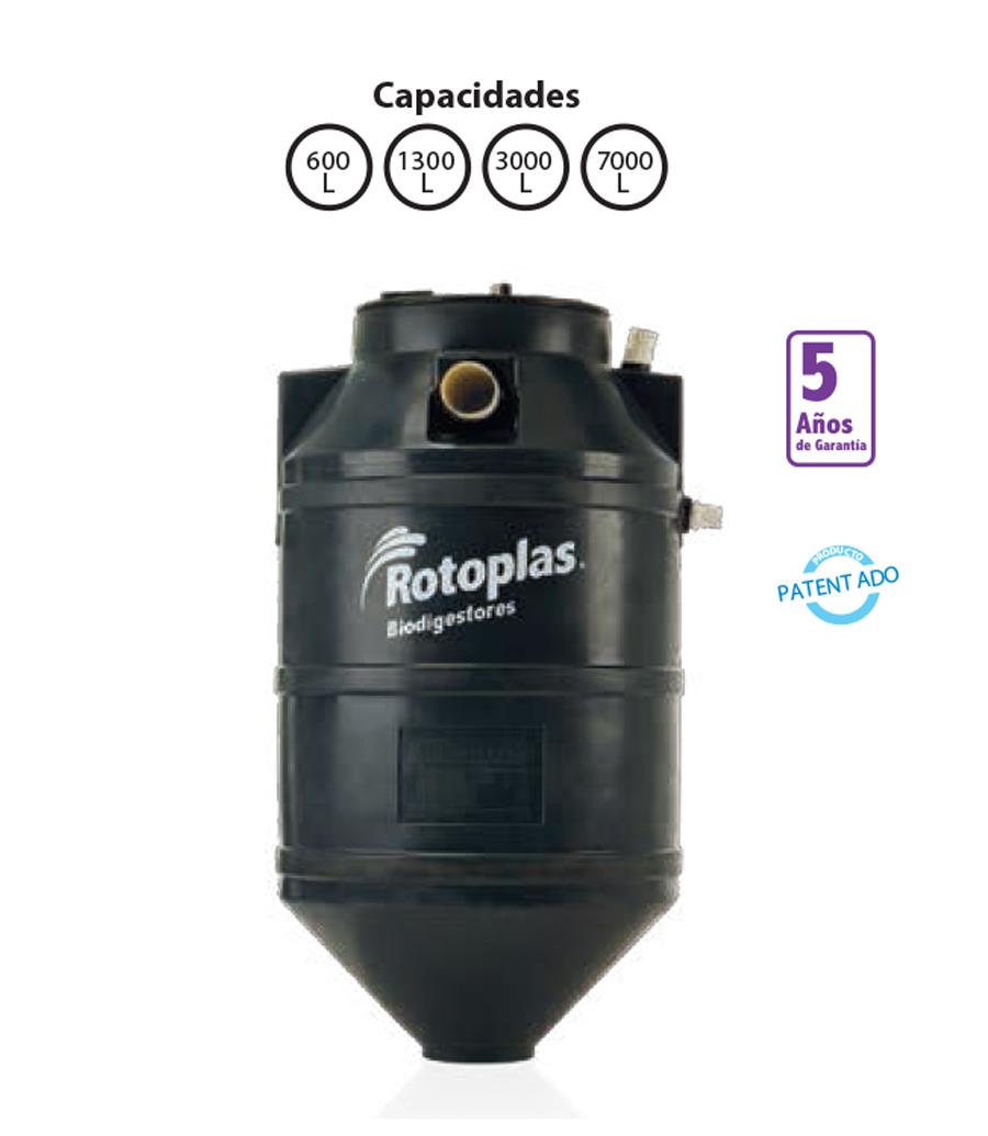 Biodigestor Rotoplas 3000 litros