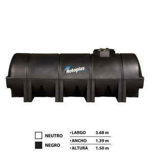 TANQUES HORIZONTALES PARA AGUA 5,000 LITROS Ref. 20%